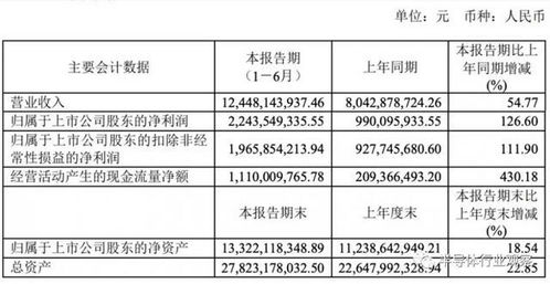 國內半導體企業上半年財報亮眼，營收普遍實現三位數增長